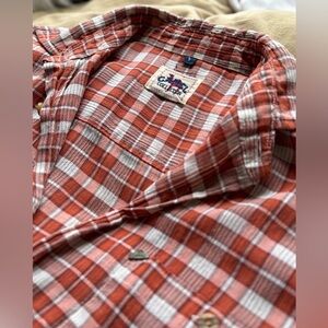 Vintage 1990s Camel Collection Plaid Button Down Shirt | Rare Tob ac co Promo